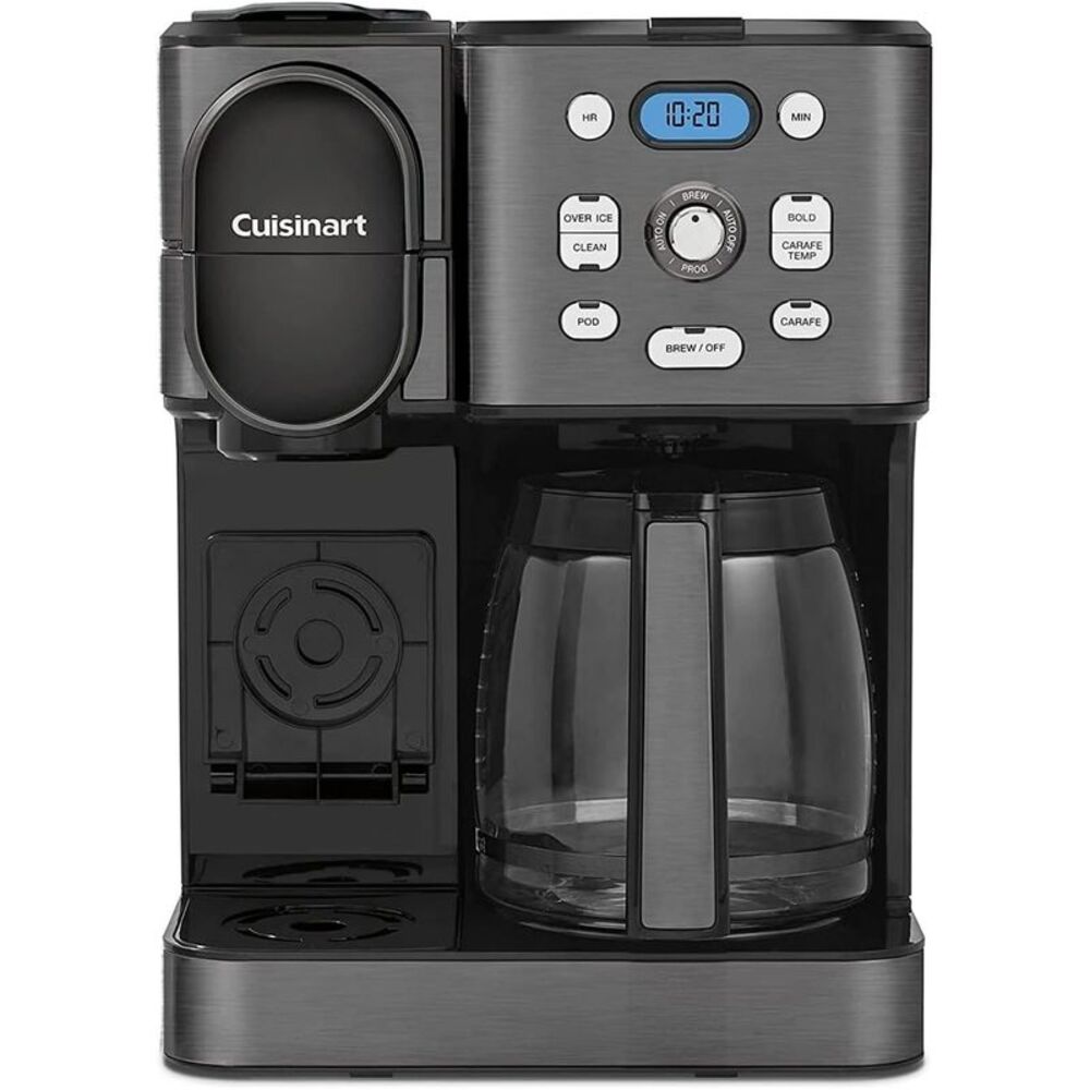 Cuisinart Coffee Center 2-in-1 Coffee Maker & Single-Serve Brewer Black